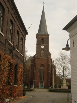 Geldern-Pont : Ponter Dorfstraße, kath. Pfarrkirche St. Antonius